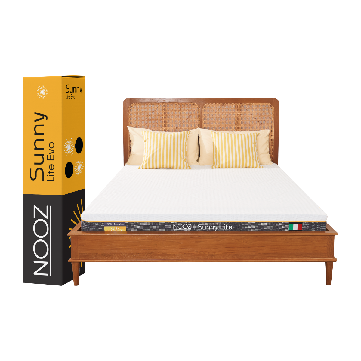 ที่นอนยางพารา 5 ฟุต NOOZ SUNNY LITE EVO หนา 4 นิ้ว_0